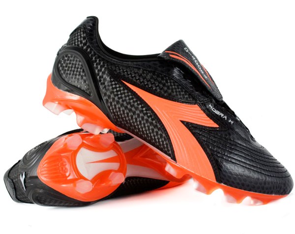 scarpe calcio diadora arancione